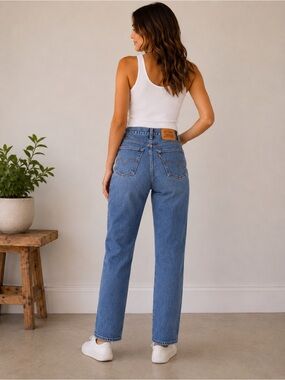 Vintage Levi’s 619 Orange Tab Straight Leg Jeans High Rise Jeans USA